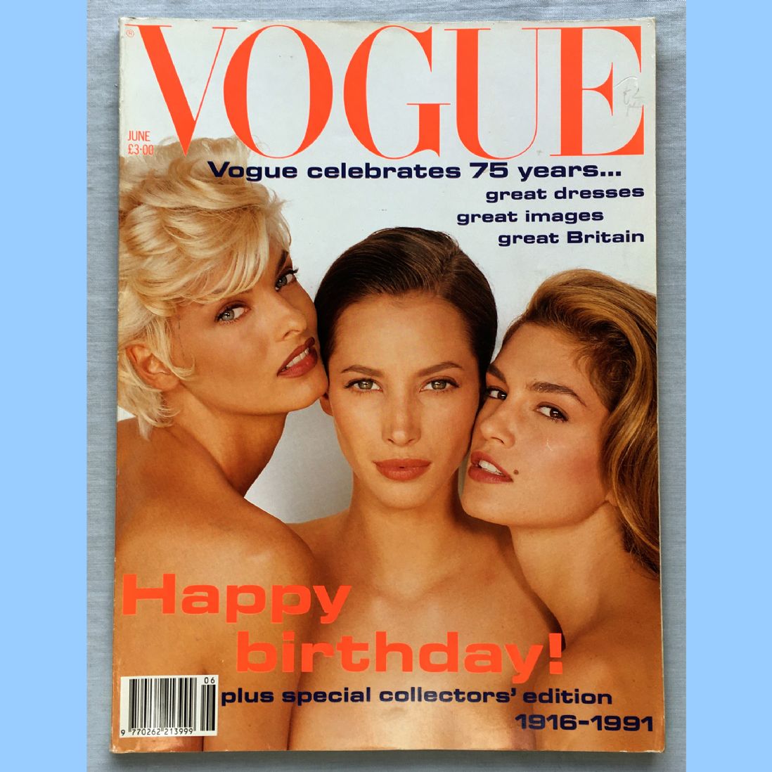Vogue Magazine - 1991 - June